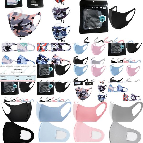 

cotton protective children dust and haze prevention washable reusable black packaging travel riding mask