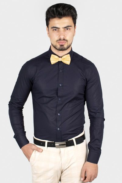 

deepsea poplin fabric lycra slimfit long-sleeve shirt 1805032, White;black