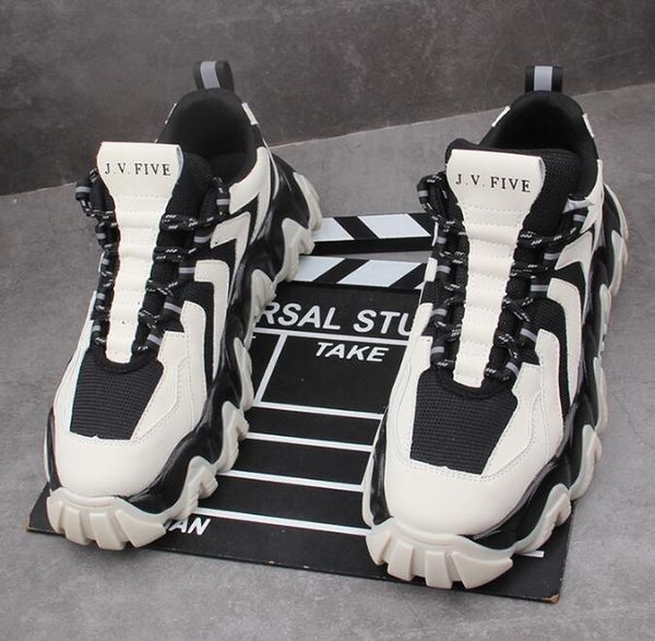 

men shoes outdoor sneakers casual shoes hip-hop web celebrity zapatillas hombre, Black