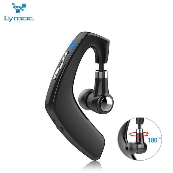

lymoc 180 degree bluetooth headsets fit both ear wear driver trucker wireless earphones hd mic handsride motorcycle bike1