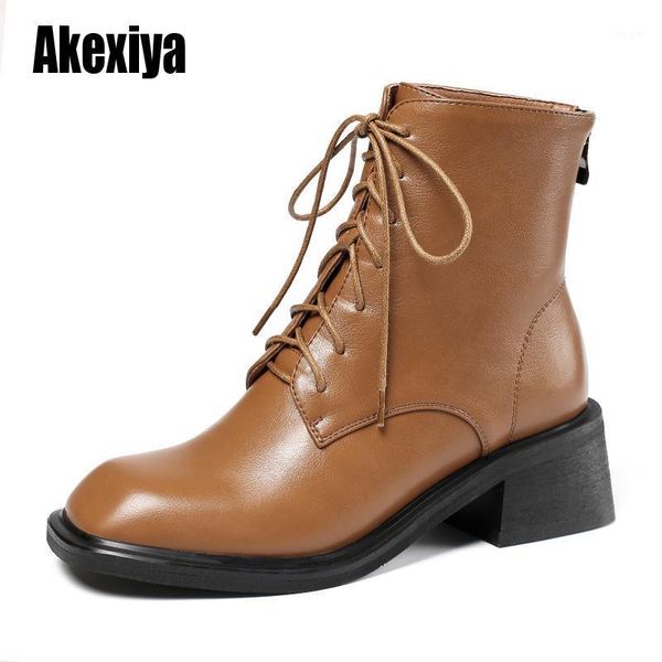 

ankle boots female 2020 new autumn british wind superfine fiber thick with short boots motorcycle women shoes u6821, Black