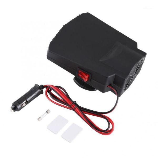 

portable 12v 250w car windshield window defroster ceramic heater cooler fan rotate 360 degrees purify air safe