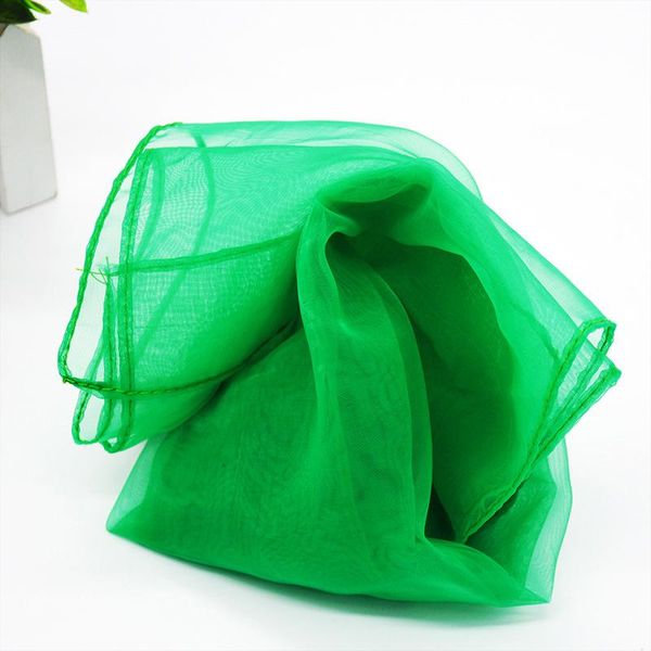 

1шт дети производительность шарф малой квадратного шарф девушка цвет конфета имитация шелковый твердые платки танец шея шарф бандан bbyaix, Black