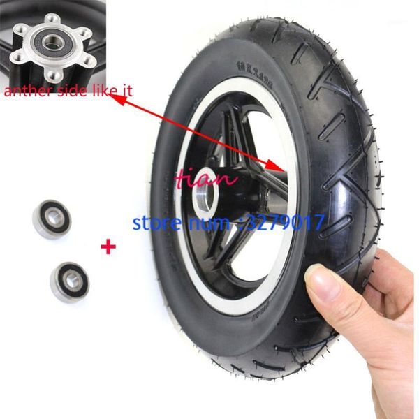 

motorcycle wheels & tires electric scooter 10x2.125 wheel rim 10 inch hub alumnium alloy frame for tire electric1