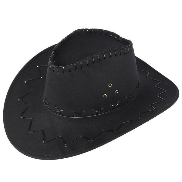 

cloches western cowboy hat summer sun visor men and women mongolian grassland cap kapelusz damski lato hats bl#