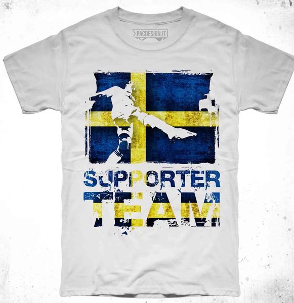 

summer short sleeve plus size sleeve support svezia mondiali europei nazionale tee hooded sweatshirt hoodie men t shirt