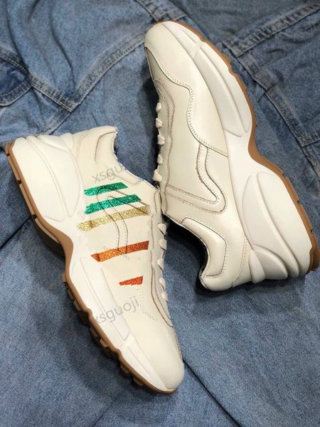 

multi-luxury triple design low new product sneakers combination sole boots men's women's running shoes high-quality sports casual, Black