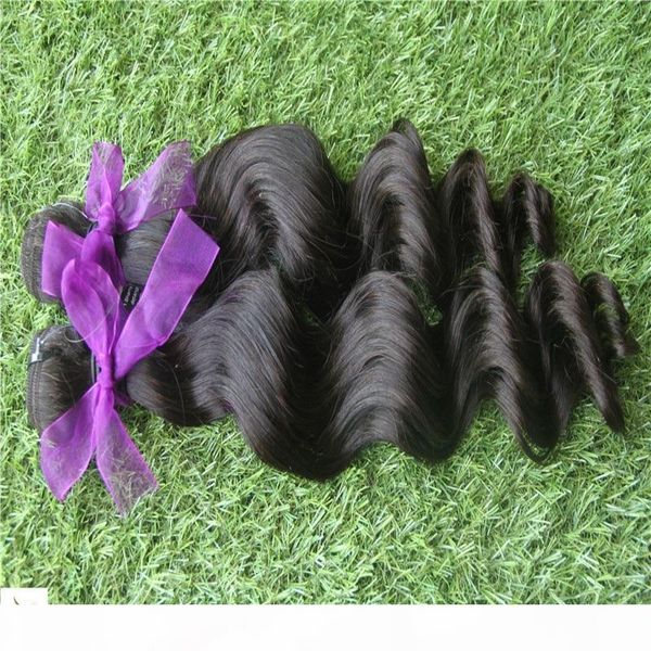 

brazillian virgin hair bundles pure color 10-30 inchs body wave brazilian hair 100% human hair weave, Black