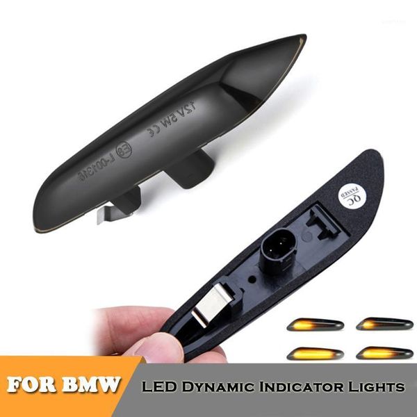 

1pair led dynamic turn signal indicator lights for e93 e92 e91 e90 e88 e87 e82 e81 e61 e60 e46 e53 x5 x1 e84 x3 e83 f10 f181