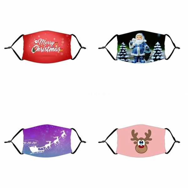 

wholesale women men funny face maskcartoon print festive mask ultraviolet-proof washable running riding bike#178, Black