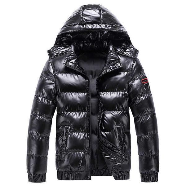 

custom oem mens padded coats bubble puffer jacket warm winter for, Black