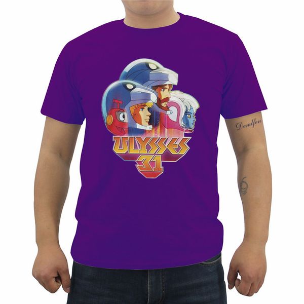 

new ulysses 31 print classic 80's children's tv cartoon men's short sleeve summer tees sport hooded sweatshirt hoodie men t s