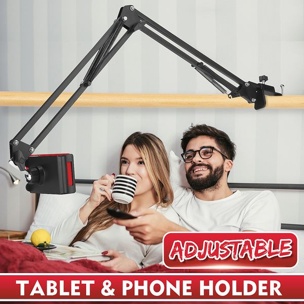 

регулируемое для 4-11 дюймов tablet long arm кровать стол телефон маунт мобильный стенд держатель поддержки