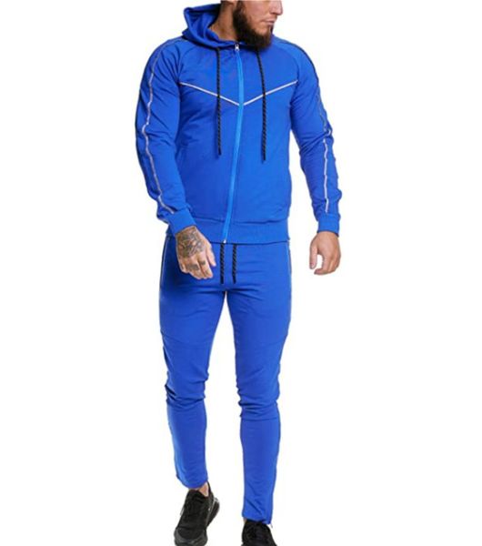 

leisure new sports fashion fitness men's suit, Gray
