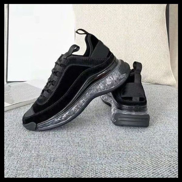 scarpe 202 delle donne nuovi top di pizzo in pelle di qualità fino piattaforma più grandi scarpe solo sport bianco blu di velluto scatola casuale merletto nero