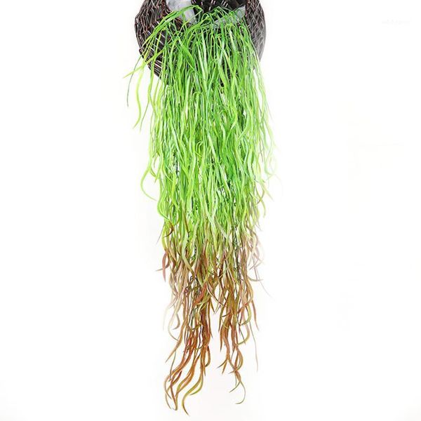 

decorative flowers & wreaths vivid artificial fake plant flower vine rattan hanging home decoration1
