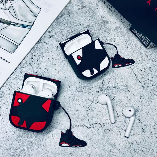 

мода силиконовые airpods pro дело дизайнер bluetooth гарнитура чехол с мячом веревка подходит для airpods 3pro случая оптовая