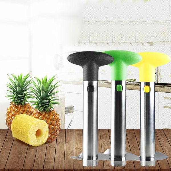 Горячие продажи из нержавеющей стали ананасовый пищер Fruit Corer Slicer Peeler Stem Remover Cutter Anapse Slicers кухонный инструмент бесплатная доставка