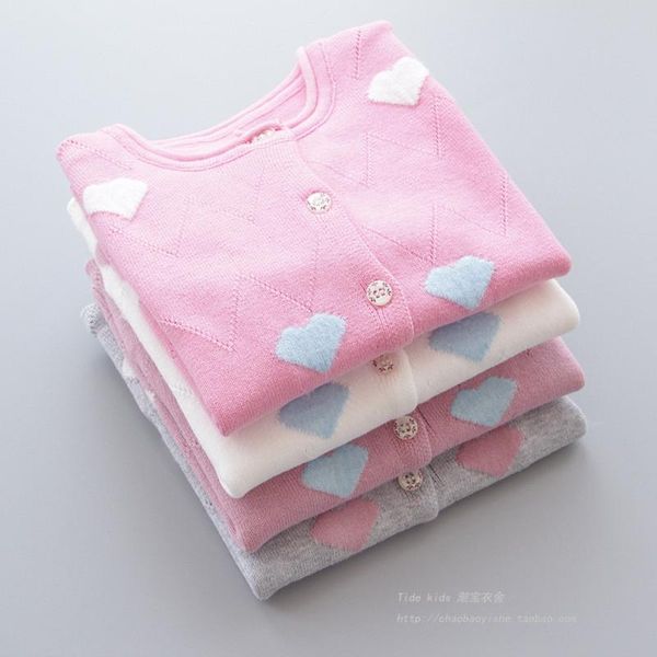 

baby girls knit cardigan 2019 spring autumn children's clothing cute girls sweater coat kids cardigan jacket rt555 wmtqif rimmer, Blue