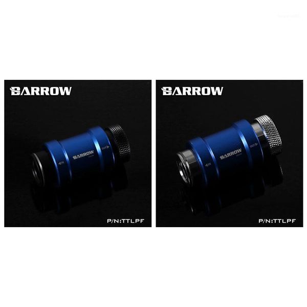 

barrowlpf valve,flat push type check valve,silver/gray/gold/red/black/blue/green/purple/black water cooler fitting heatsink1