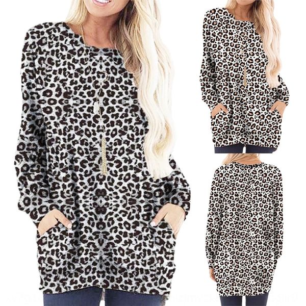 

осень зима 2019 леопардовым принтом шею длинным рукавом новые женские для женщин осень зима 2019 новые женские леопардовым принтом шею длинн, White