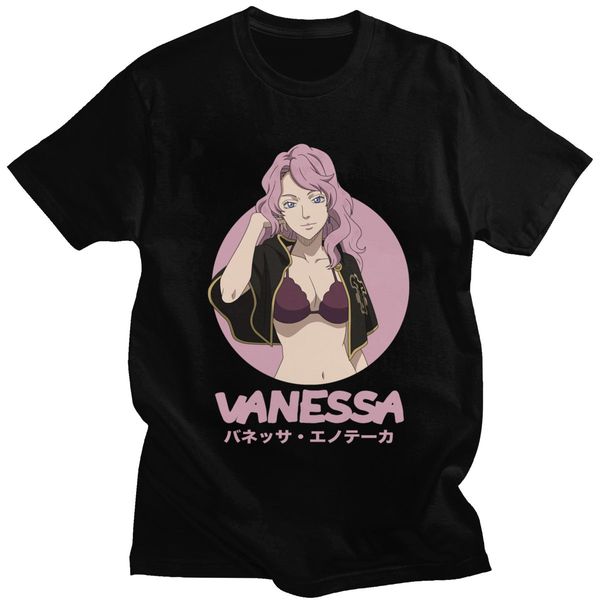 

unique black clover vanessa enoteca tee for short sleeved japanese anime ga merchandise gift sport hooded sweatshirt hoodie men t shirt