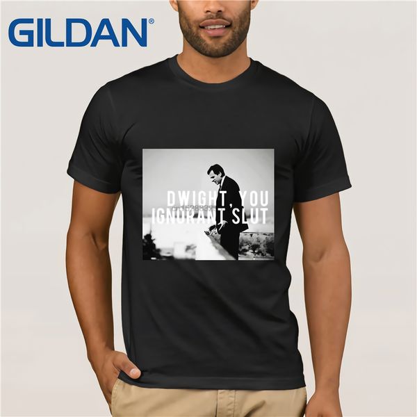 

dwight you ignorant slut shirt summer men short sleeve t shirt clothes popular t shirt crewneck tees sport hooded sweatshirt hoodie