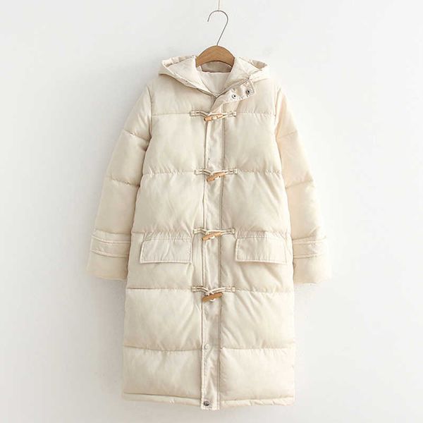 

2020 autumn women's parka loose down cotton jacket warm hooded women coat casual winter clothes dr2353, Black