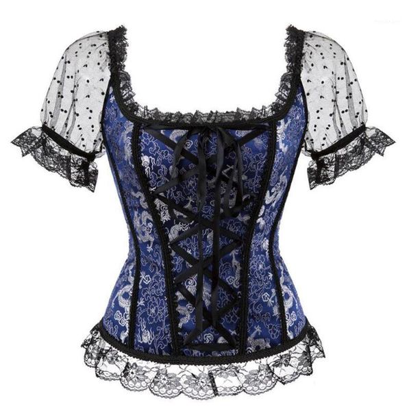 

lolita blouse femme steampunk lace white black shirt plus size 6xl women woman retro vintage gothic victorian mujer1