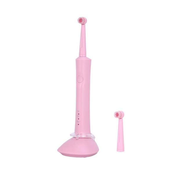 

fashion electric toothbrush rechargeable rotating type for adults teeth deep cleaning tooth cleaner with replacement heads