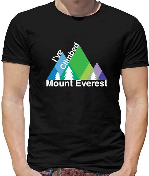 

i've climbed mount everest mens mountain climbing hiking climber new fashion short sleeve design sport hooded sweatshirt hoodie men t s