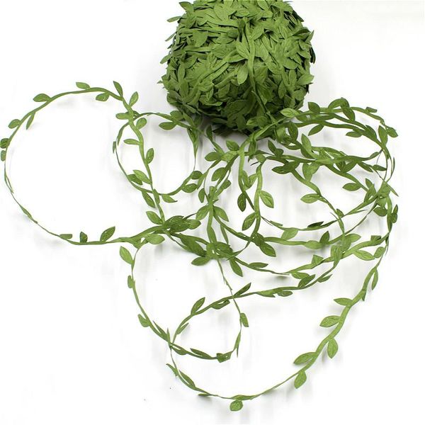 

new silk garland diy green rattan 20meter vine artificial plants garten leaf wedding wreath decoration autumn scrapbooking craft