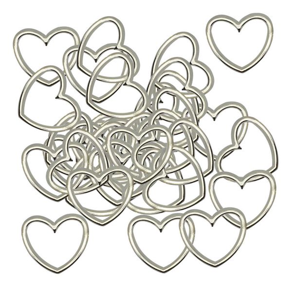 

5pcs sliver alloy heart circle diy for womens choker leather necklace leg rings garter belt making neck ring, Black;white