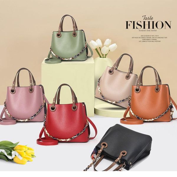 

handbag women large bucket shoulder crossbody bag female artificial leather ladies totes messenger handle bags soft bolsa