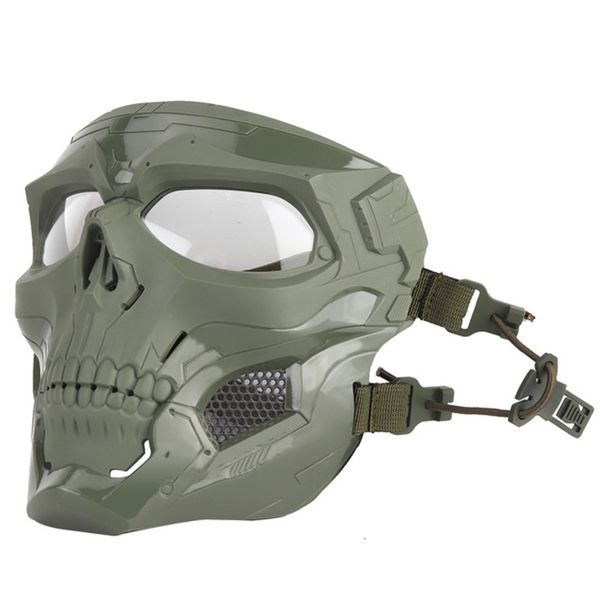 

sports skull tactical outdoor airsoft motorcycle paintball cycling shooting hunting mask men women cs masks k600 10