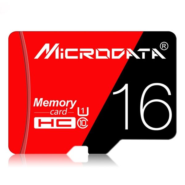 

microdata 16gb high speed u1 red and black tf memory card