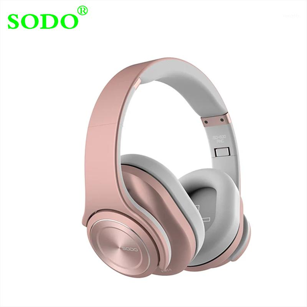 

sodo anc600 bluetooth v5.0 headphones active noise cancelling headphone foldable hifi wireless headset over ear with microphone1