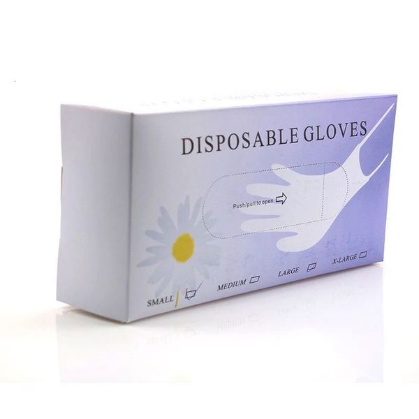 

pvc transparent disposable 50 gloves dishwashing kitchen pcs latex rubber garden gloves for home cleaning towa