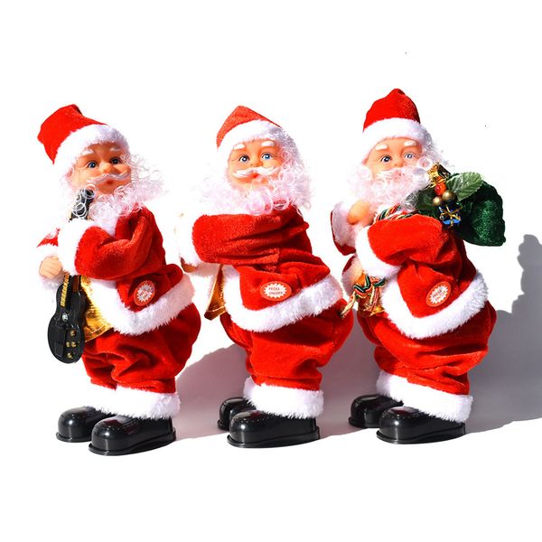 

hip toy electric music shaking buttock santa claus christmas decorations xmas kids gifts cyz2753 sea shipping ugxp
