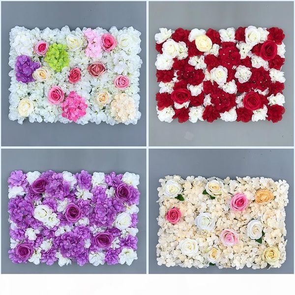 

rose dahlia hydrangea simulation flower wall background wall decoration wedding decoration home christmas
