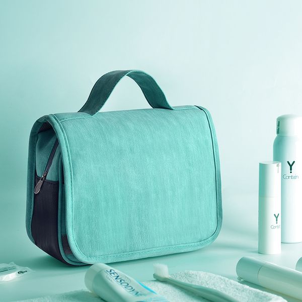 

large capacity storage bag wash make up storage bag hanging multi pocket travel bag
