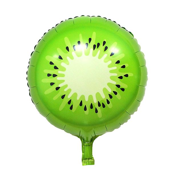 

amawill watermelon kiwi strawberry pine foil balloons flamingo tropical leaves banner hawaii summer birthday party decor wmtvfn