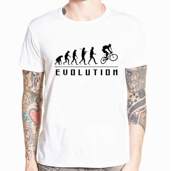 

new men's evolution of biking lycra modal streetwear funny summer s 5xl sport hooded sweatshirt hoodie men t shirt