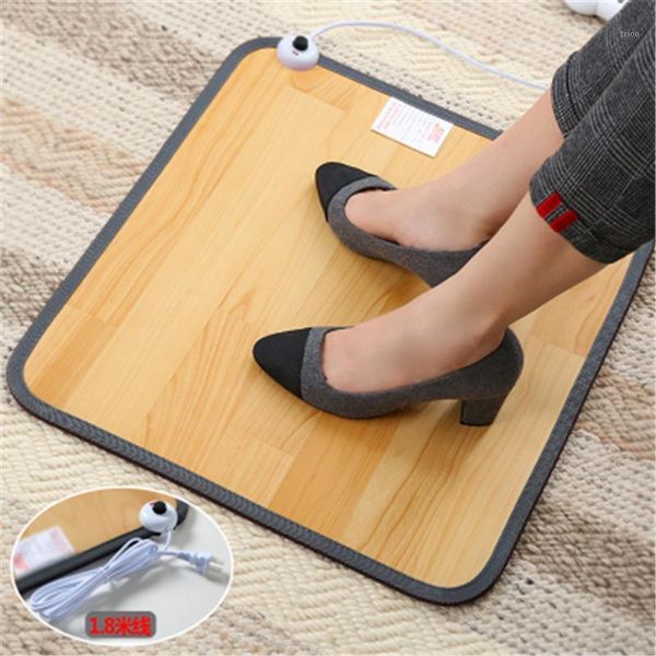 

home heaters sf-7,electric heating pad office foot mat warmer winter warm feet thermostat carpet household warming tools1