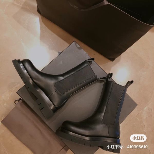 

fashion pure color knee-high long boots women round toe slip-on boots thin stiletto vintage women elegant#68823232434, Black