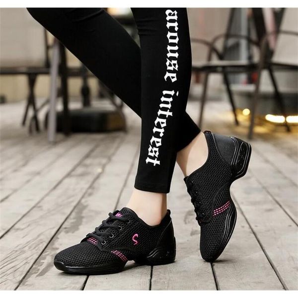 Frauen Turnschuhe Damen-Atem-Fitness-Tanz-Schuhe der Männer Tanz-Turnschuhe Ballett-Schuhe für Kinder Jungen Mädchen