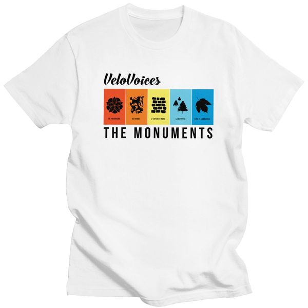 

velovoices monuments soft bike cycling bicycle biking ride tees short sleeve printed tshirt sport hooded sweatshirt hoodie men t shirt