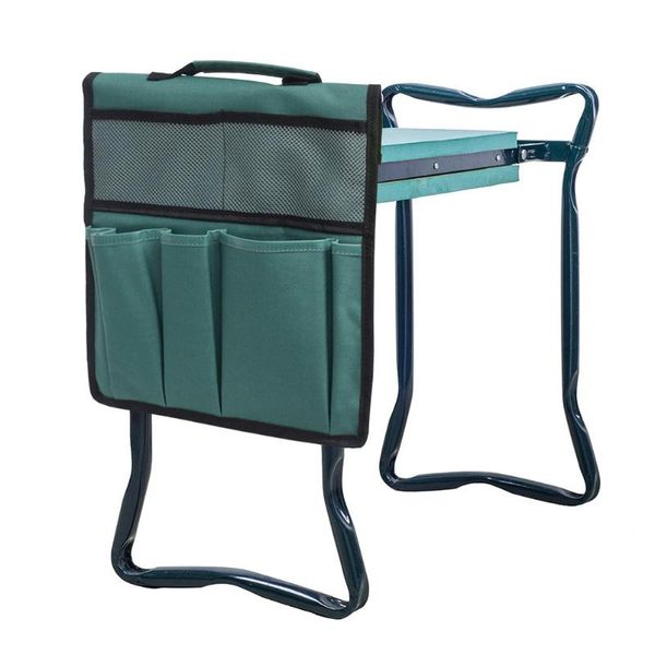 

storage bags pad with small cloth bag garden folding stool belt tool cultivation cutting grass tools