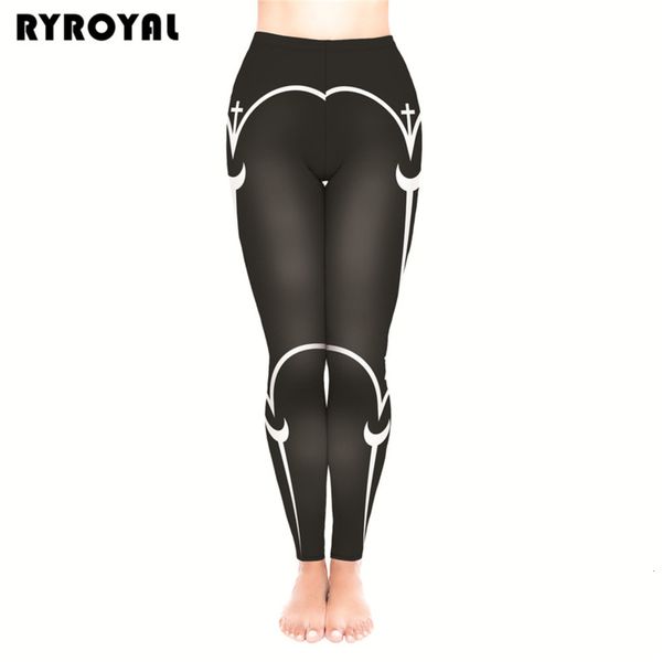 

curved cross print capris high waist sports large women's leggings 54631, Gray