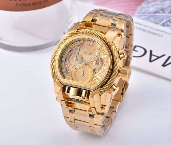 

large new net steel belt leisure 2020 dial men's watch 1ga0, Slivery;brown